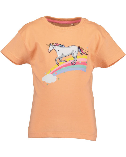Girls Knitted T-Shirt – Blue Seven (702366)