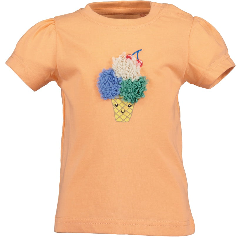 Mini girls knitted shirt