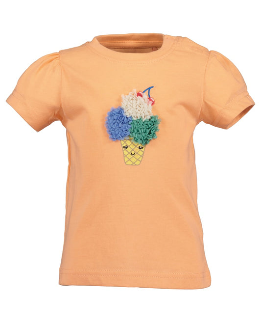 Mini girls knitted shirt