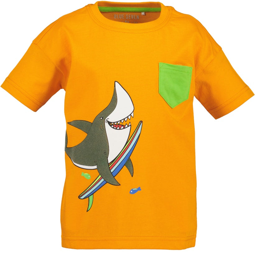 Boys Knitted T-Shirt – Blue Seven (802362)