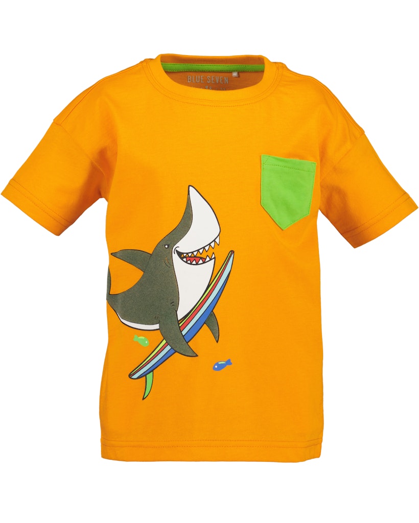 Boys Knitted T-Shirt – Blue Seven (802362)