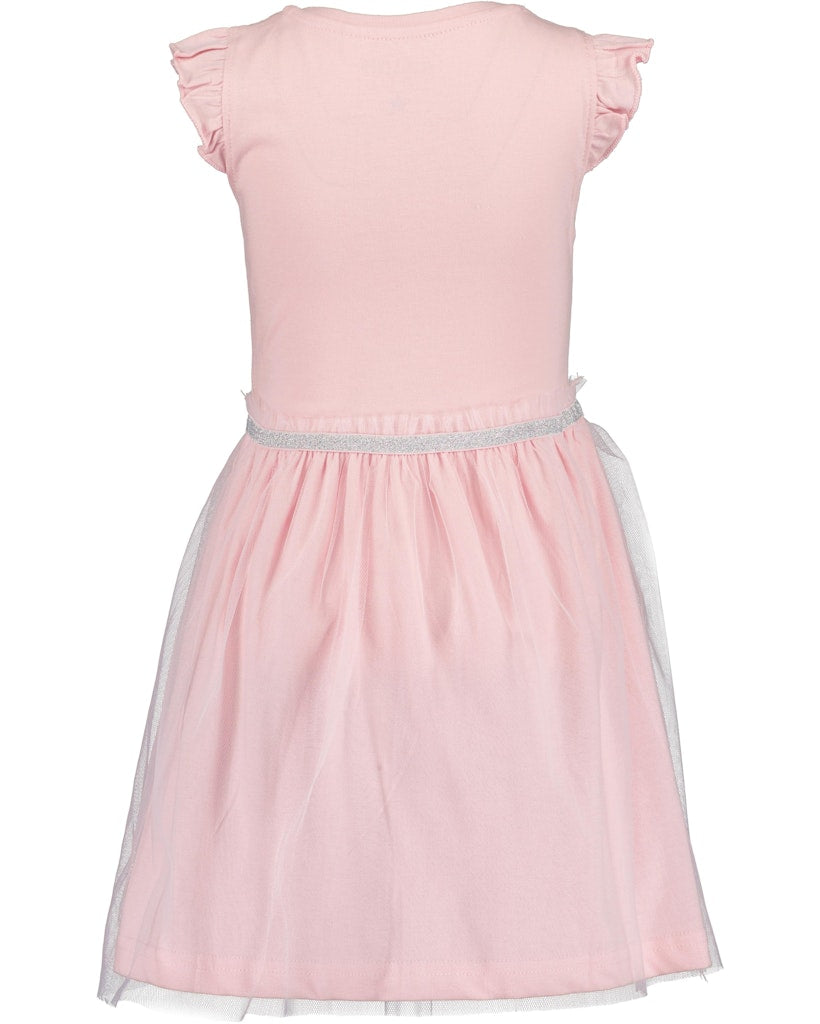 Girls Knitted Dress – Blue Seven (721681)