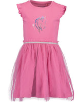 Girls Knitted Dress – Blue Seven (721681)
