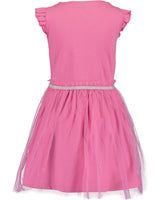 Girls Knitted Dress – Blue Seven (721681)