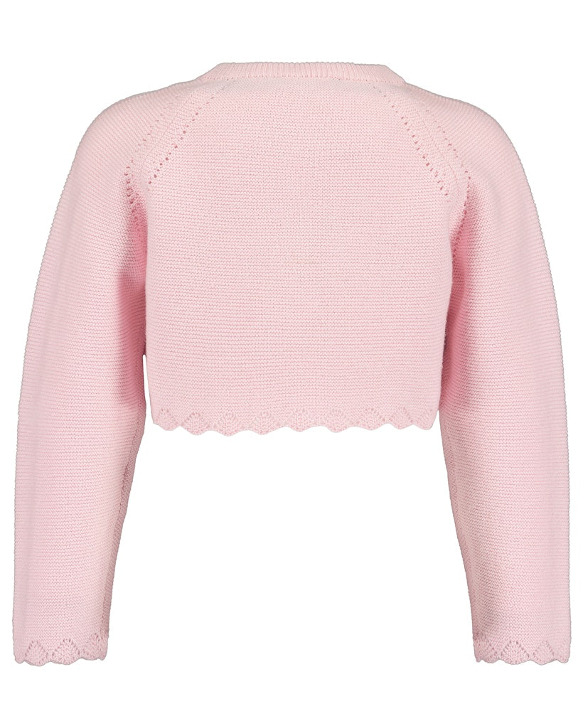 Mini girls knitted bolero