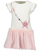 Mini girls knitted dress