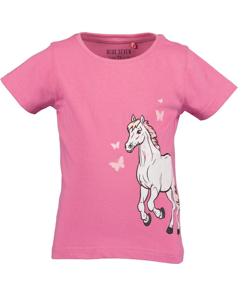 Girls Knitted T-Shirt – Blue Seven (702351)