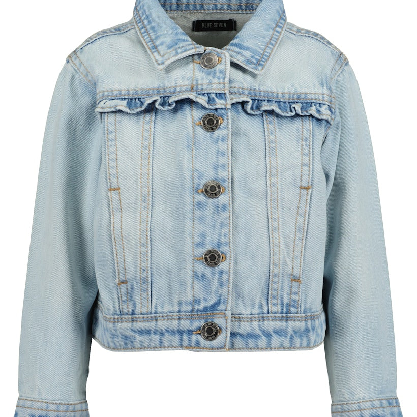 girls woven jeans shorts