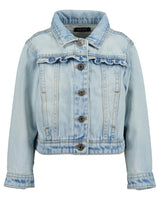 girls woven jeans shorts