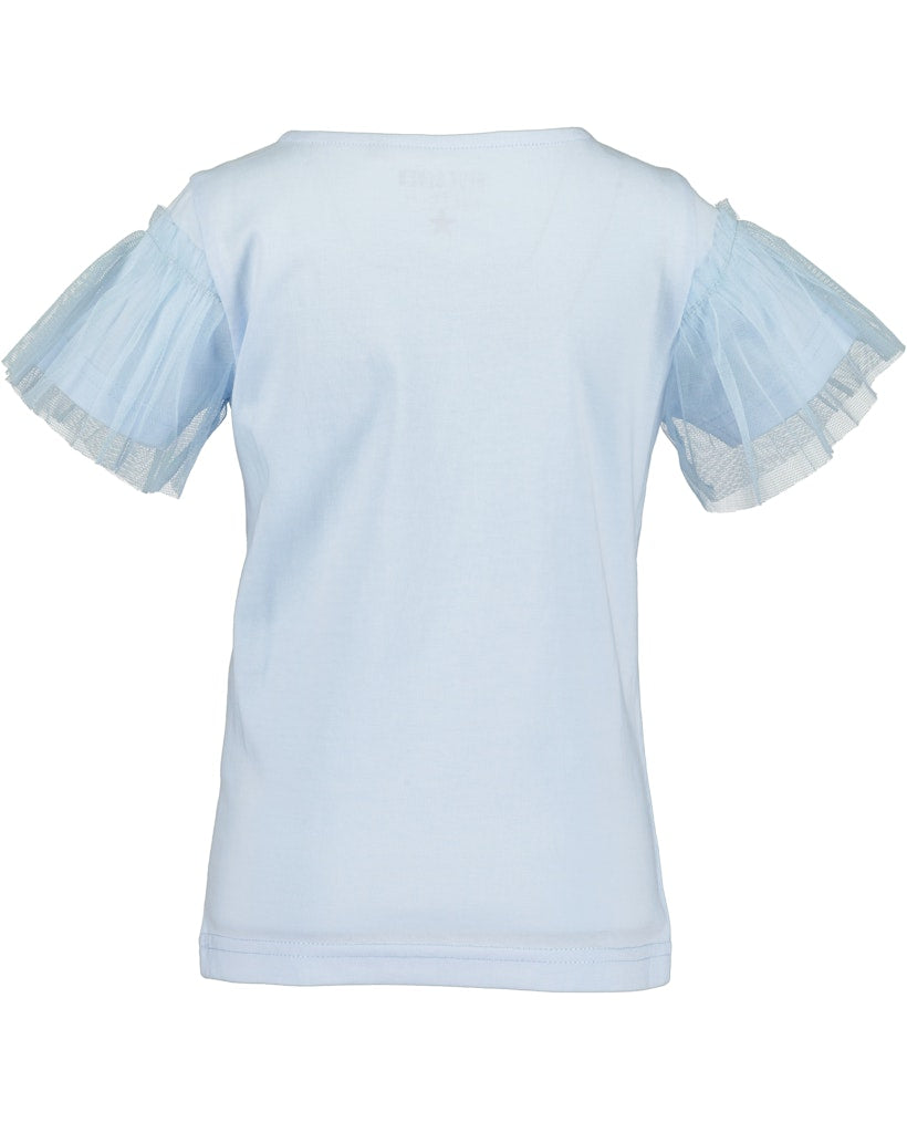 Girls Knitted T-Shirt – Blue Seven (702355)