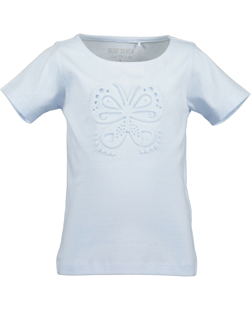 Girls Knitted T-Shirt – Blue Seven (702357)