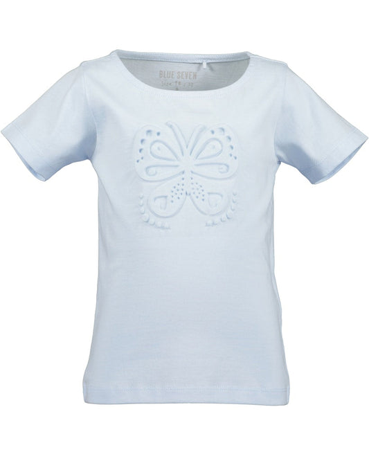 Girls Knitted T-Shirt – Blue Seven (702357)