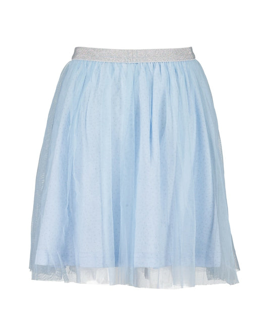 Girls Knitted Tulle Skirt – Blue Seven (723556)