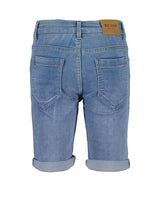 boys woven jeans bermuda