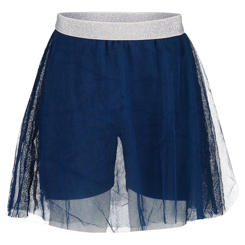 Mini girls knitted tulle skirt