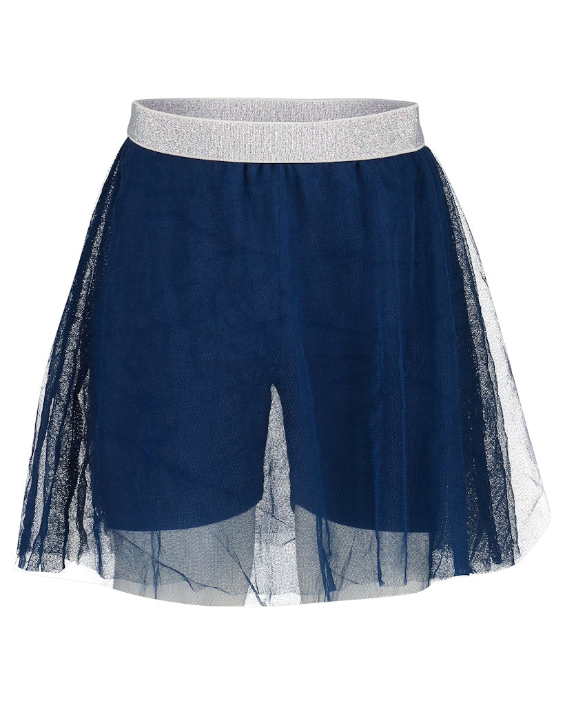 Mini girls knitted tulle skirt