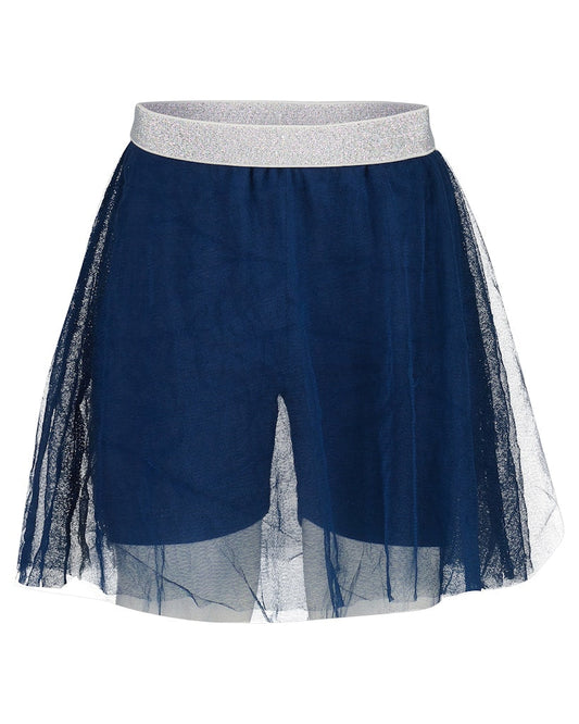 Mini girls knitted tulle skirt