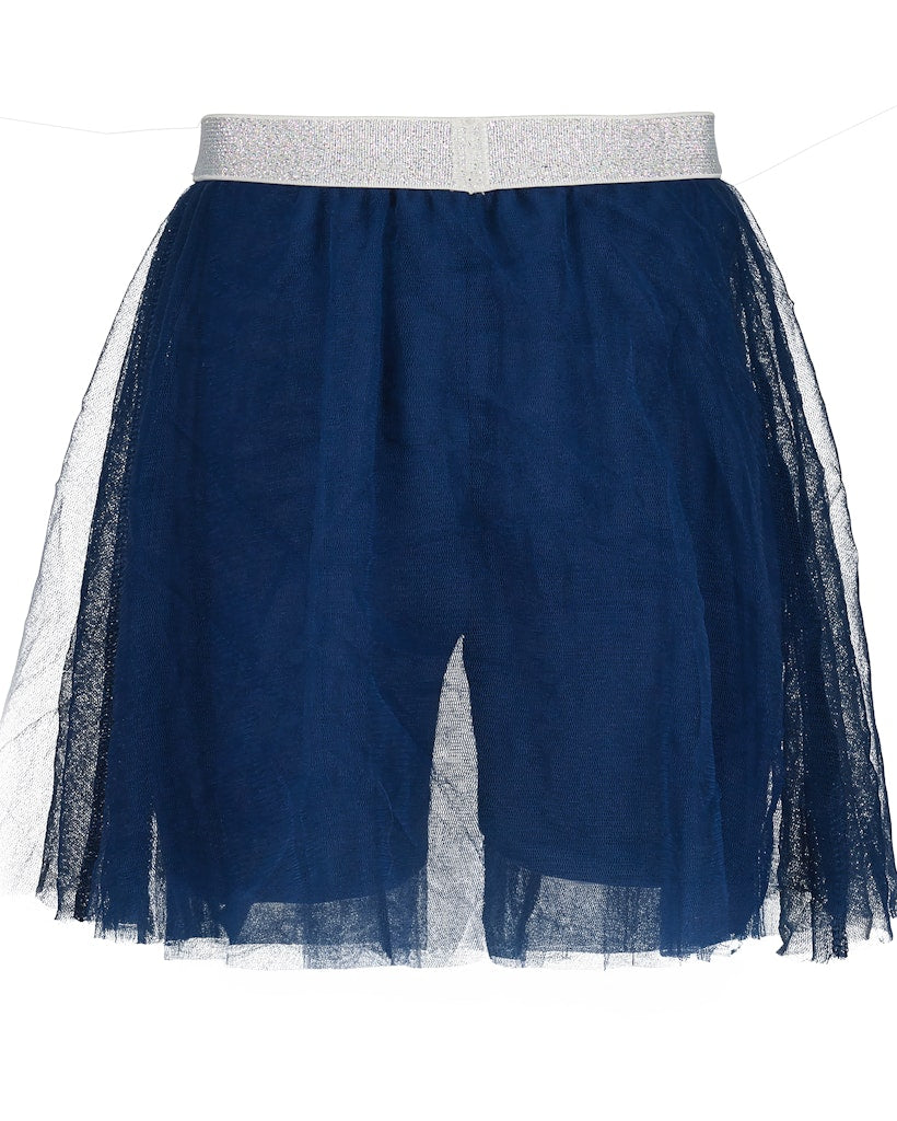 Mini girls knitted tulle skirt
