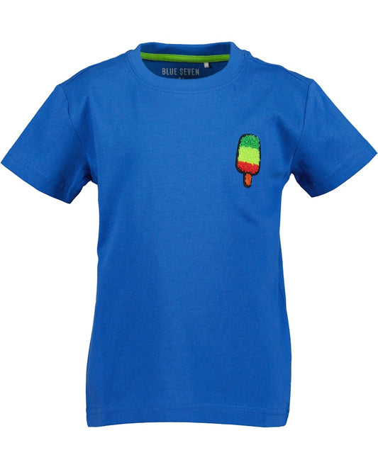 Boys Knitted T-Shirt – Blue Seven (802361)
