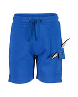 Boys Knitted Sweat Shorts – Blue Seven (824651)