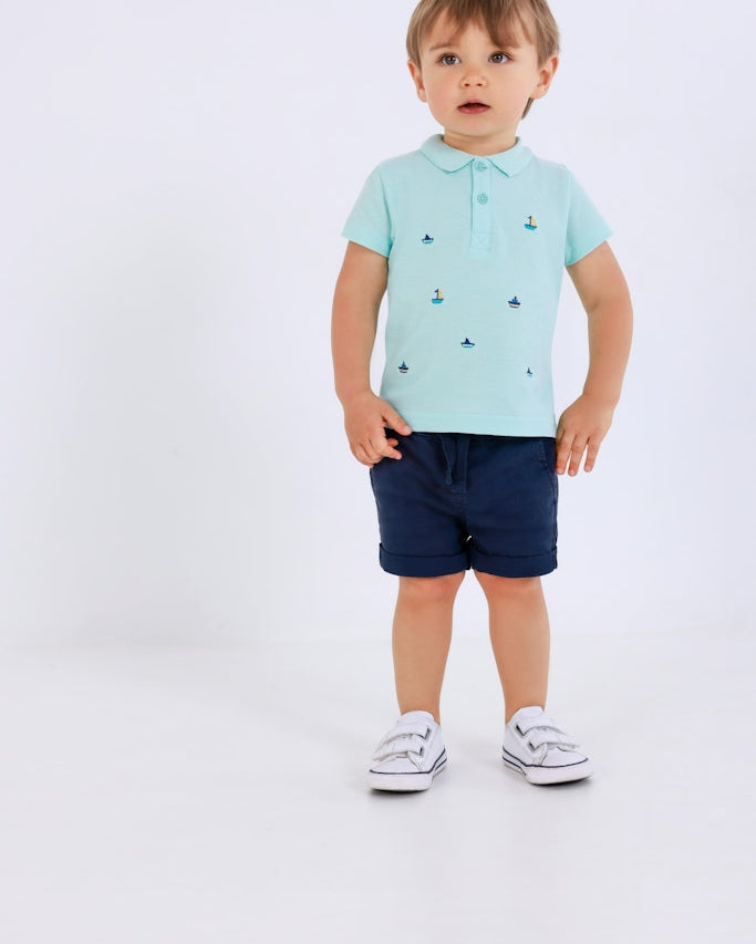 Mini boys woven shorts