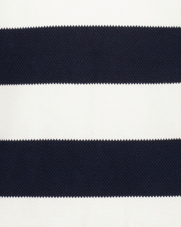 Boys Knitted Polo Shirt – Navy Blue
