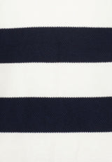Boys Knitted Polo Shirt – Navy Blue