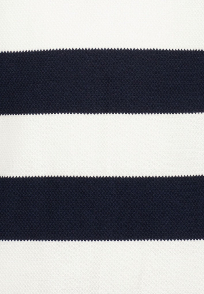 Boys Knitted Polo Shirt – Navy Blue