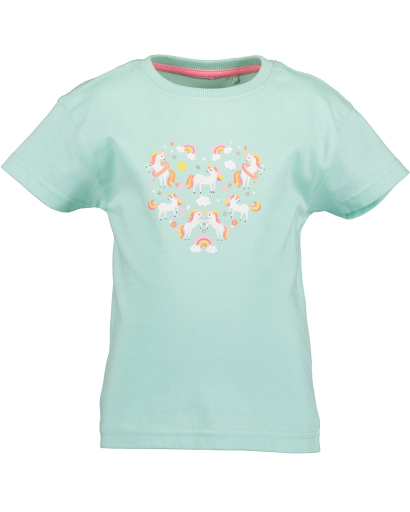 Girls Knitted T-Shirt – Blue Seven (702366)