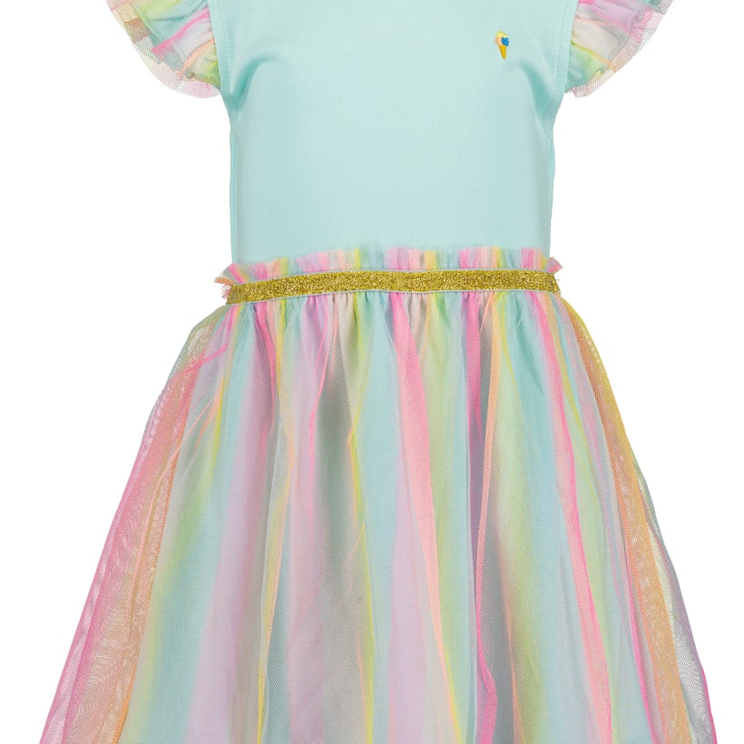 Mini girls knitted dress