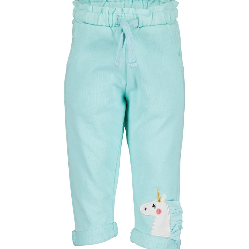 Mini girls knitted trouser