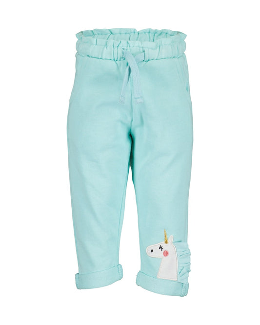 Mini girls knitted trouser