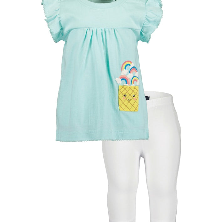 Mini girls knitted 2-pcs set