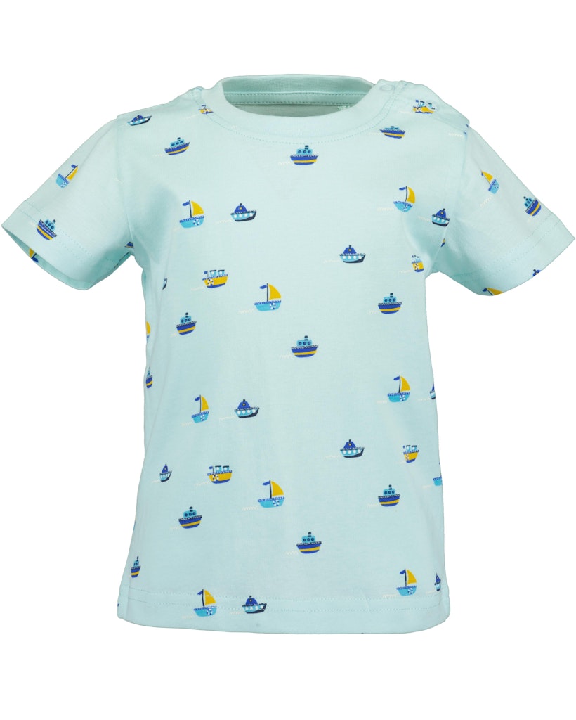 Mini boys knitted shirt