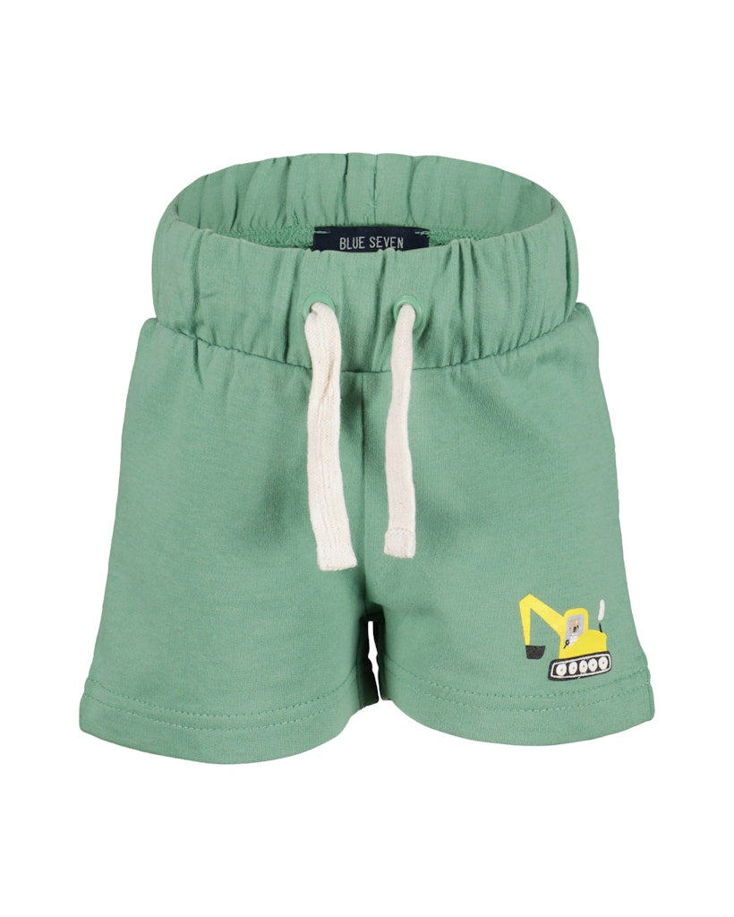 Mini boys knitted sweat shorts