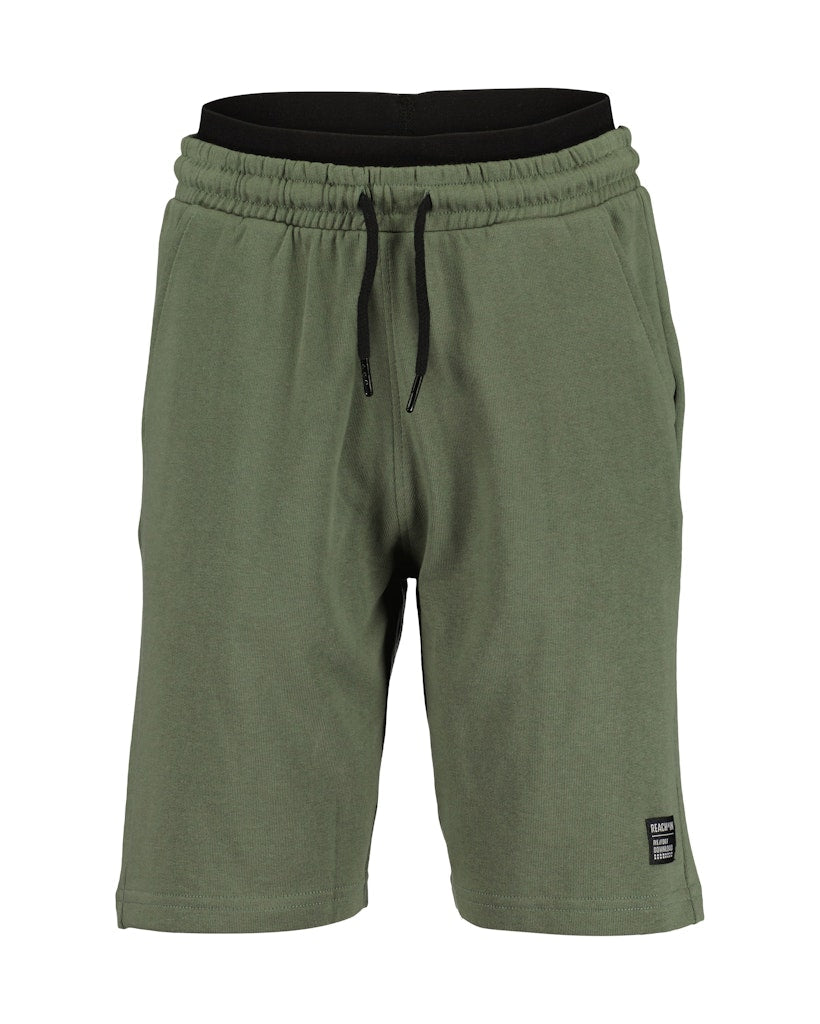 Boys Knitted Sweat Bermuda Shorts – Jeans Blue & Medium Grey