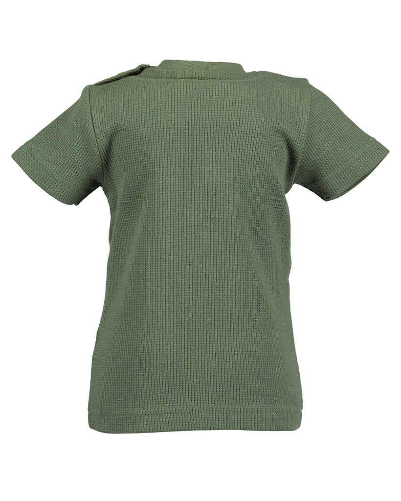 Mini boys knitted shirt