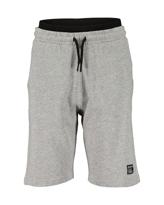 Boys Knitted Sweat Bermuda Shorts – Jeans Blue & Medium Grey