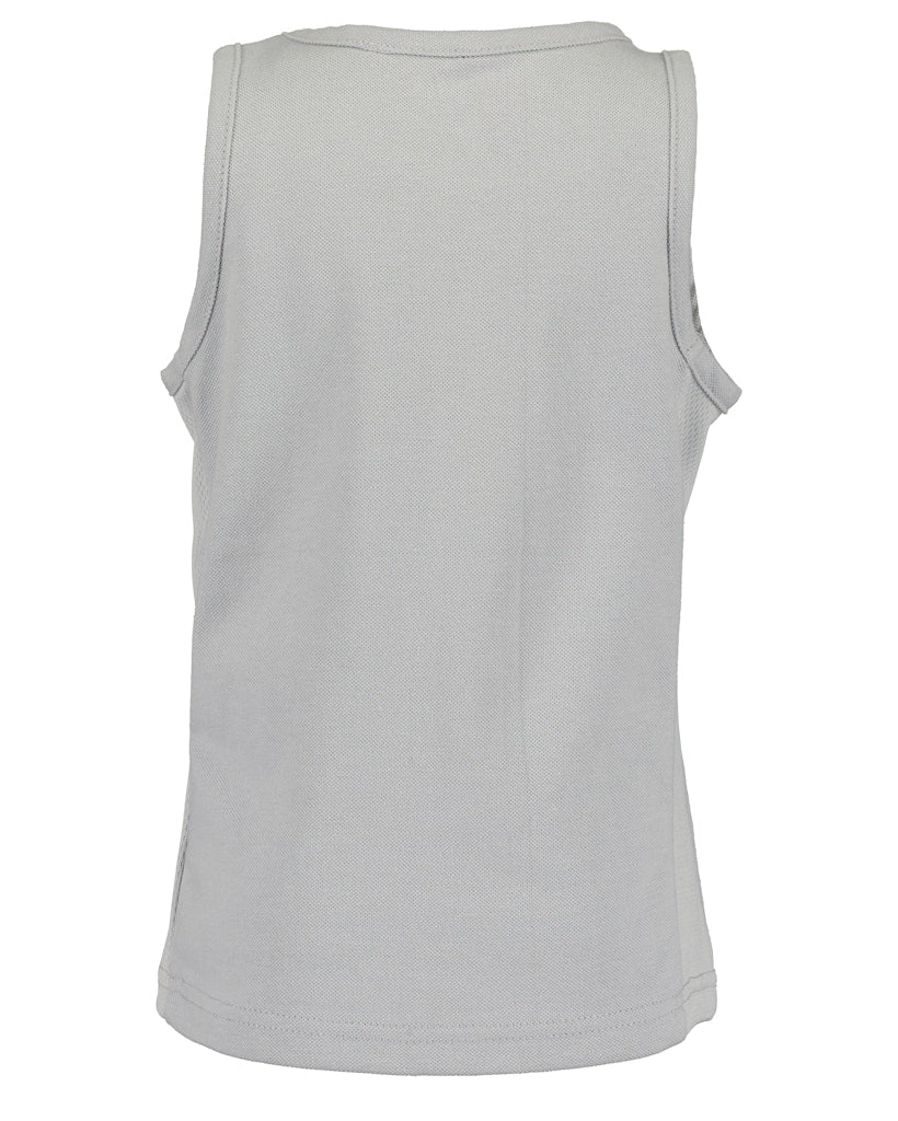 Boys Knitted Tank Top – Medium Grey