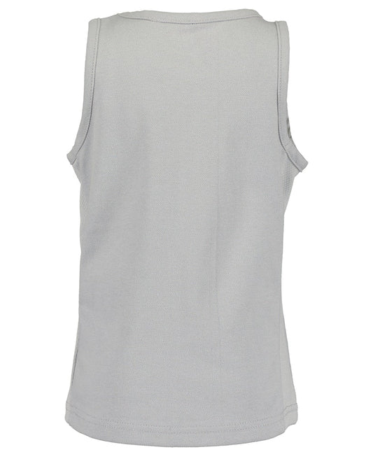 Boys Knitted Tank Top – Medium Grey