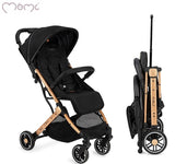 MoMi ESTELLE stroller gray-gold