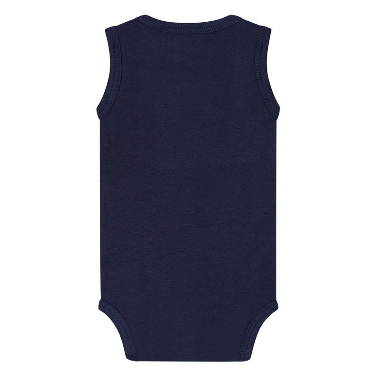 Baby Sleeveless Body – Navy