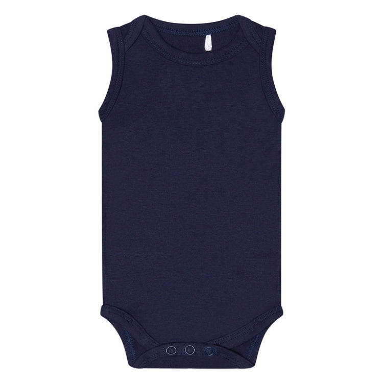 Baby Sleeveless Body – Navy