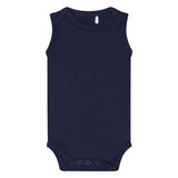 Baby Sleeveless Body – Navy