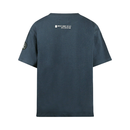No Way Monday Kids Loose Fit T-Shirt – Navy