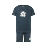 No Way Monday 2-Piece Set – T-Shirt & Shorts | Navy