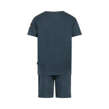 No Way Monday 2-Piece Set – T-Shirt & Shorts | Navy