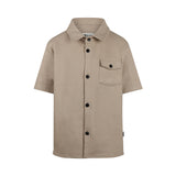 No Way Monday Kids Short Sleeve Shirt – Dark Sand