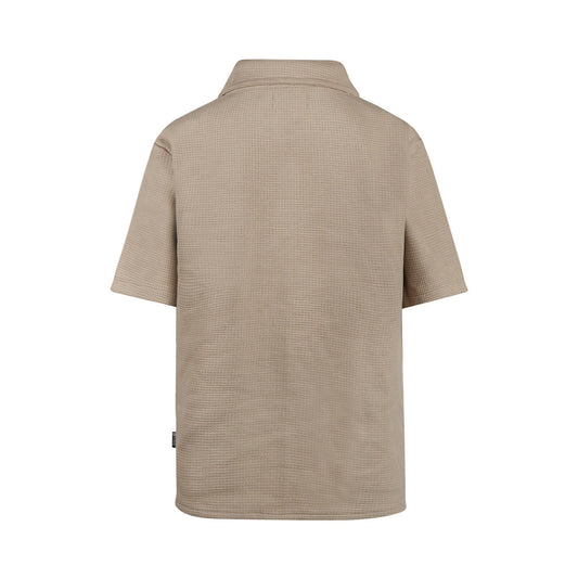 No Way Monday Kids Short Sleeve Shirt – Dark Sand