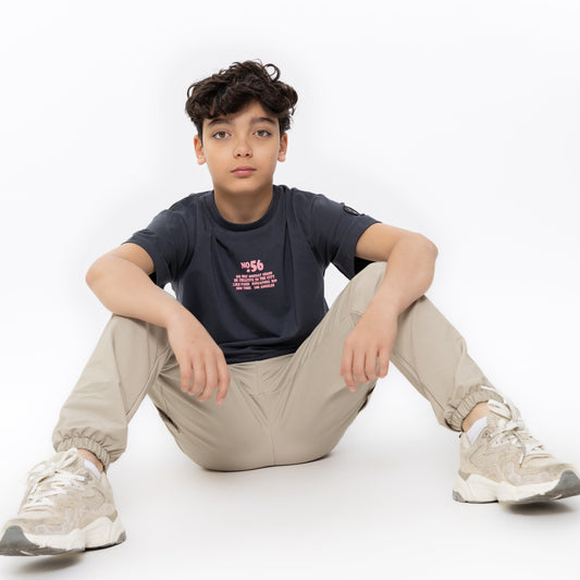 No Way Monday Kids Loose Fit T-Shirt – Anthracite